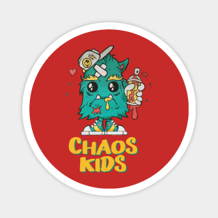 Chaos Kids Innocent Sad Baby Monster Child Birthday Costume Magnet